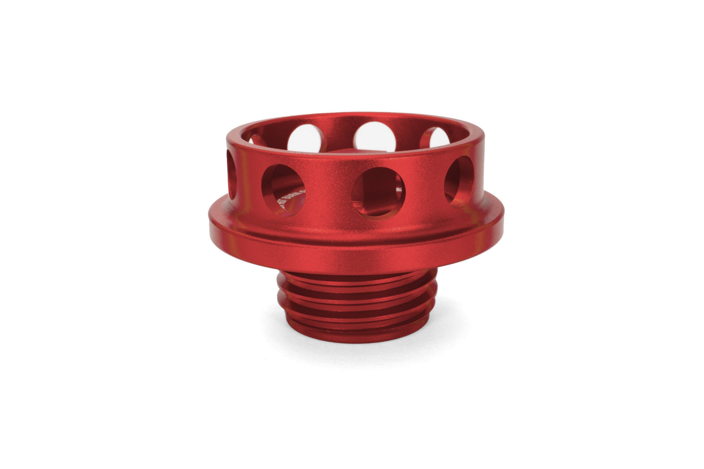 HPS Performance Billet Aluminum Engine Oil Cap Honda Accord, Red, 5269-104R