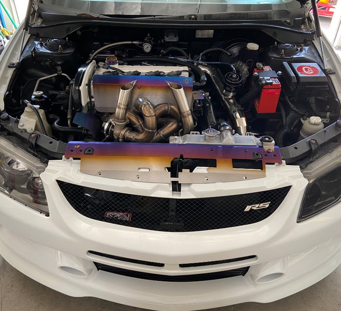 Chasing JS Mitsubishi Evolution 7/8/9 Valve Cover Heatshield
