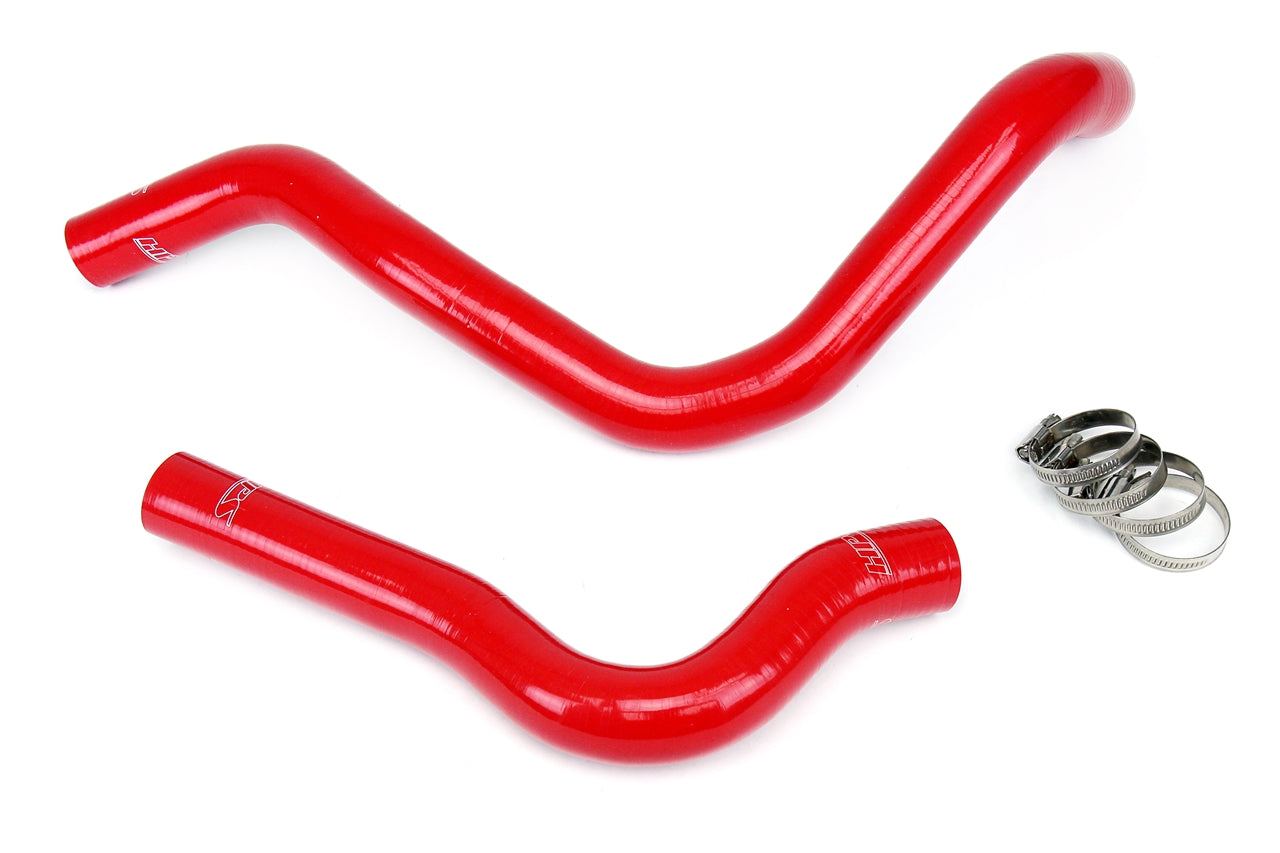 HPS Red Reinforced Silicone Radiator Hose Kit Coolant Honda 93-97 Del Sol DOHC VTEC B16