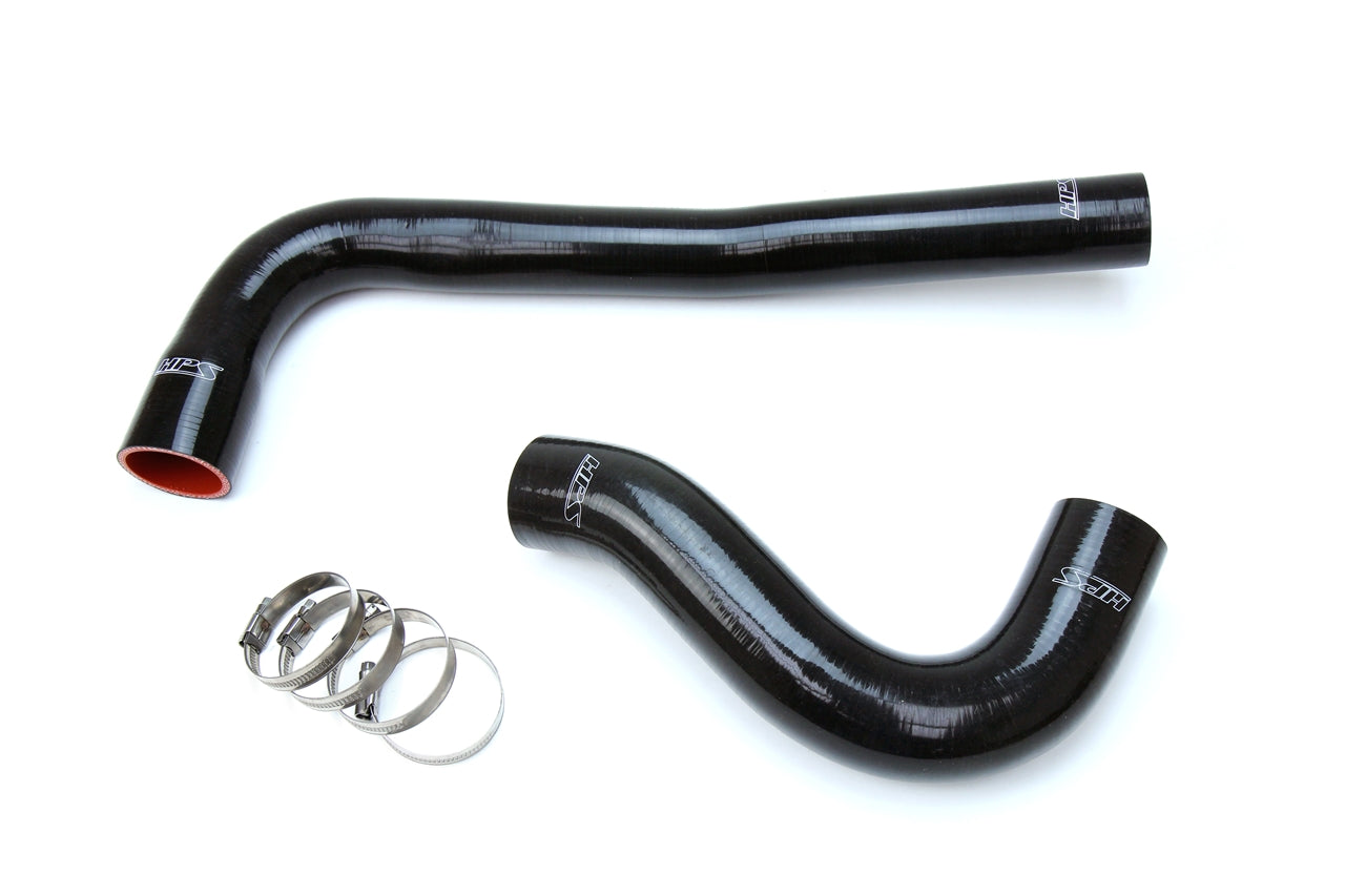 HPS Black Reinforced Silicone Radiator Hose Kit Coolant Dodge 03-10 Ram 2500 3500 Pickup 5.9L / 6.7L Diesel Cummins