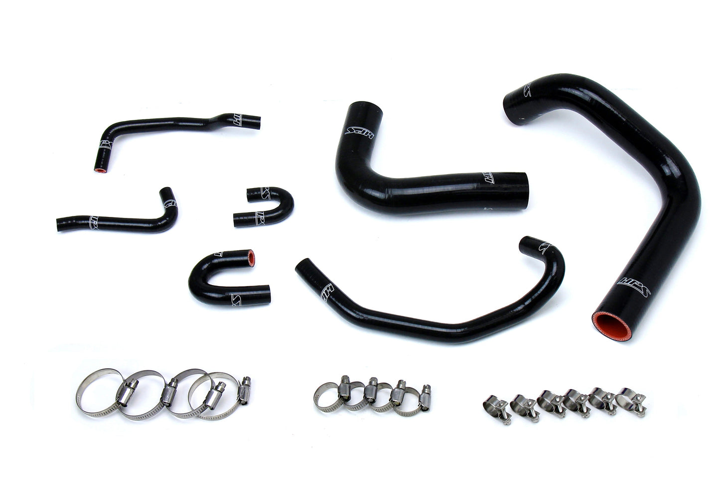 HPS Reinforced Black Silicone Radiator Hose Kit Coolant Toyota 89-95 4Runner 3.0L V6
