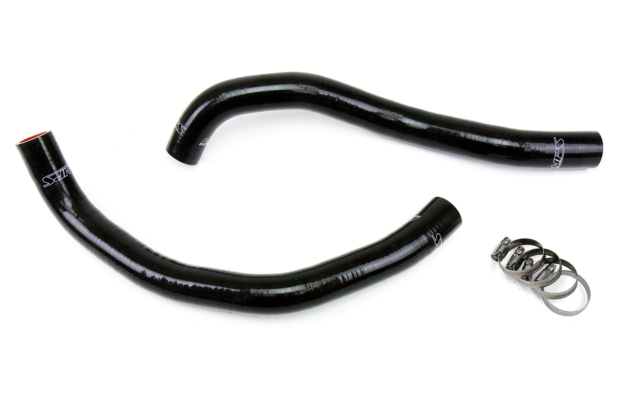 HPS Black Reinforced Silicone Radiator Hose Kit Coolant Honda 03-07 Accord 2.4L 4Cyl