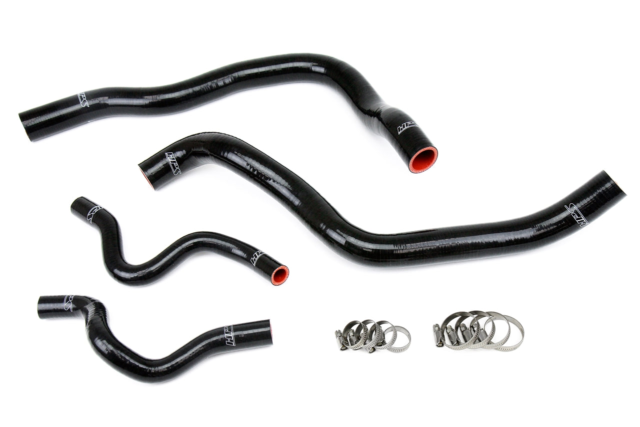 HPS Reinforced Black Silicone Radiator Hose Kit Coolant Hyundai 11-14 Sonata 2.4L
