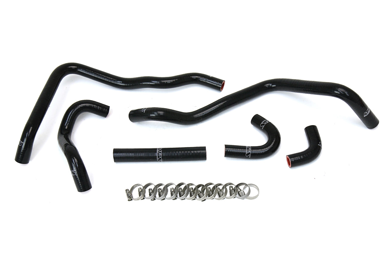 HPS Reinforced Black Silicone Heater Hose Kit Coolant Toyota 00-05 MR2 Spyder