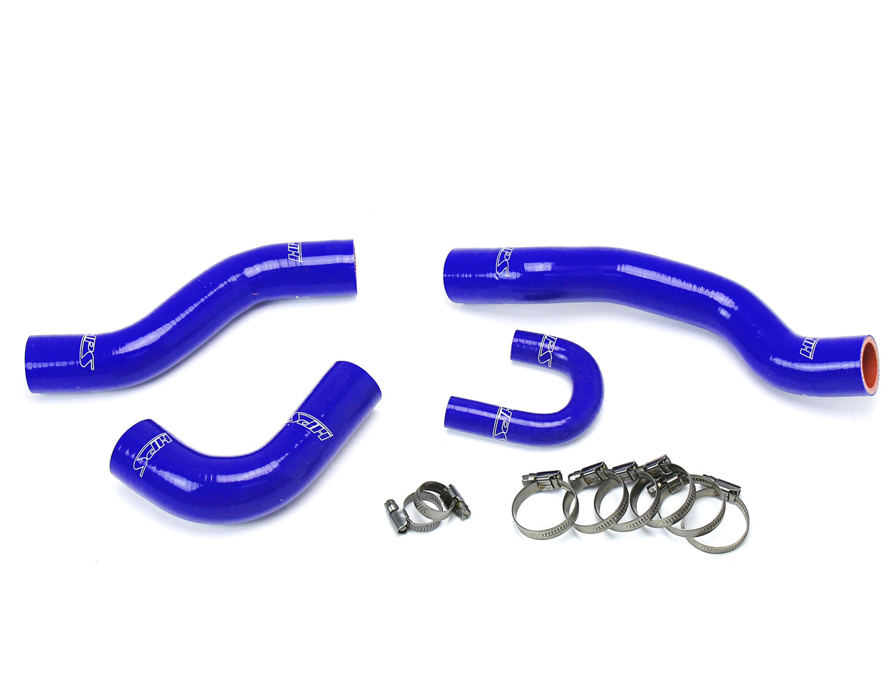 HPS Blue Reinforced Silicone Radiator Hose Kit Coolant Toyota 84-95 4Runner 22RE Non Turbo EFI
