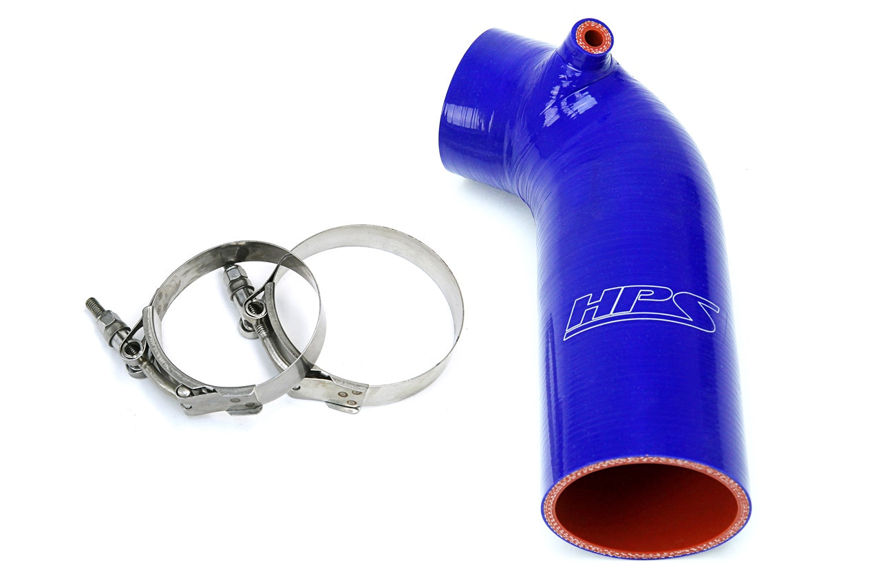 HPS Blue Silicone Post MAF Air Intake Hose Kit Honda 16-17 Civic 10th Gen 2.0L Non Turbo