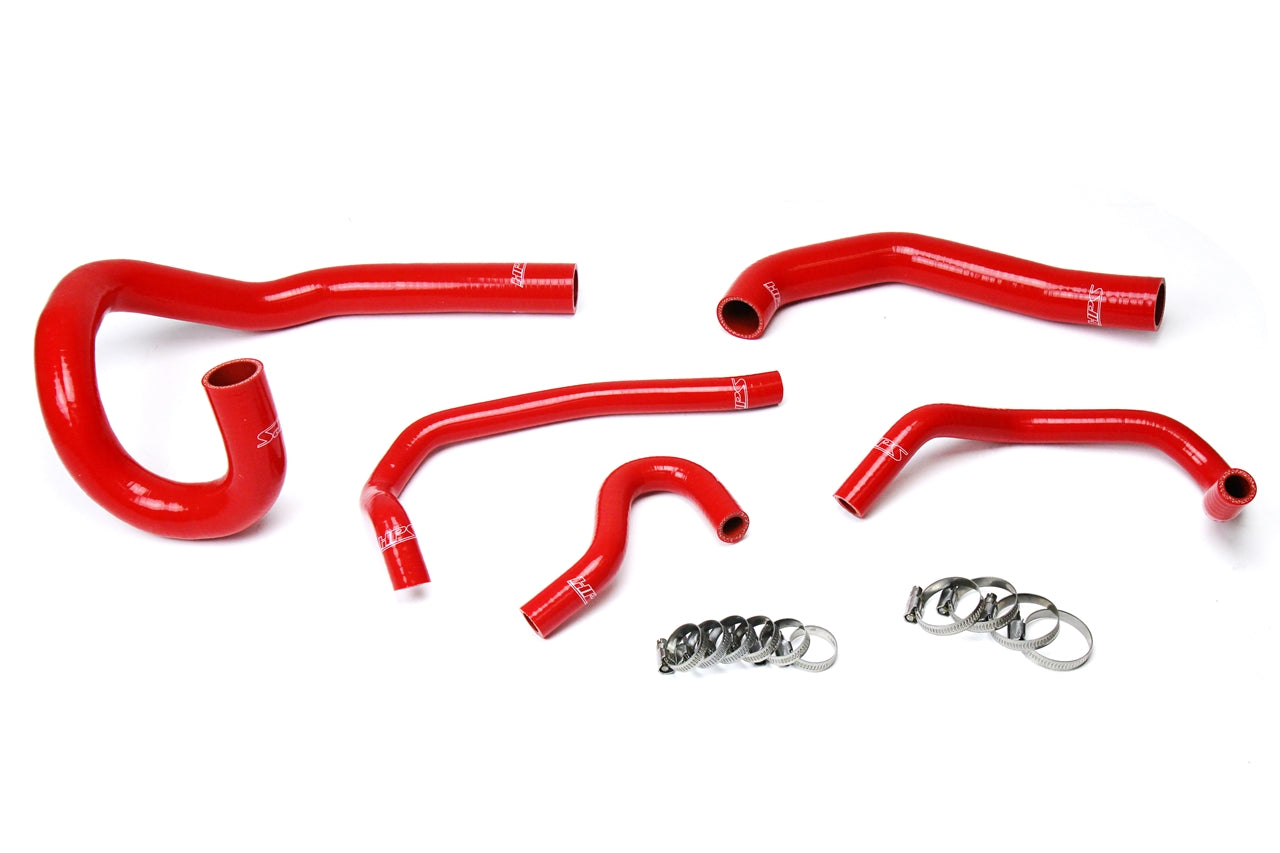 HPS Red Silicone Radiator + Heater Hose Kit 1986-1992 Toyota Supra MK3 Turbo NA 7MGE 7MGTE 57-1612-RED