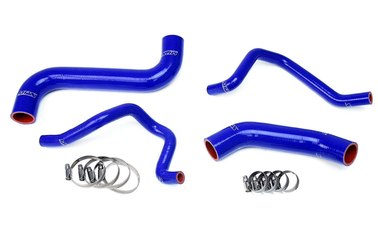 HPS Blue Reinforced Silicone Radiator + Heater Hose Kit Subaru 2004-2005 Impreza 2.5L Non Turbo Left Hand Drive