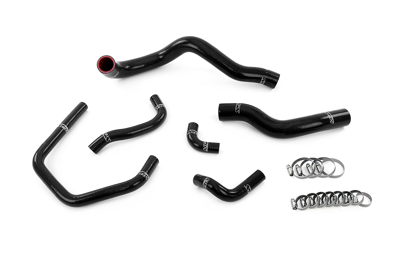 HPS Performance Silicone Air Intake Hose Kit, Black, 57-2147-BLK