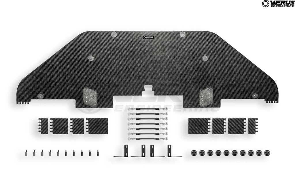 Verus Engineering Composite Adjustable Front Splitter - Toyota Subaru BRZ/FRS/GT86