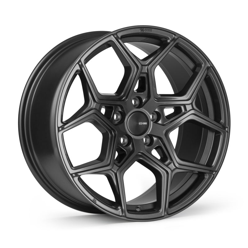 Enkei Quest 20x9 / 5x114.3 BP / ET40 / 64.1mm Bore - Gloss Light Gunmetal Wheel