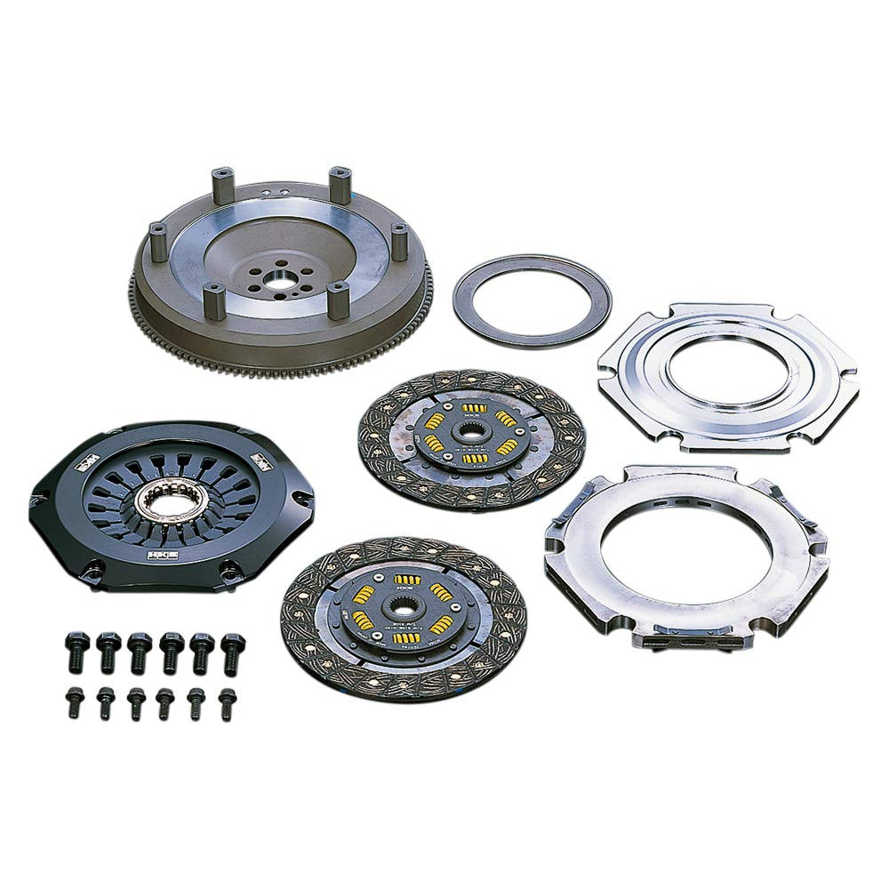 HKS Light Action Twin Plate Clutch Kit Pull Type Dampened - Nissan Skyline GT-R BNR34