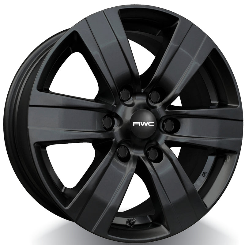 RWC 640 Black 17x7.5 +25 6x139.7mm 106.1mm