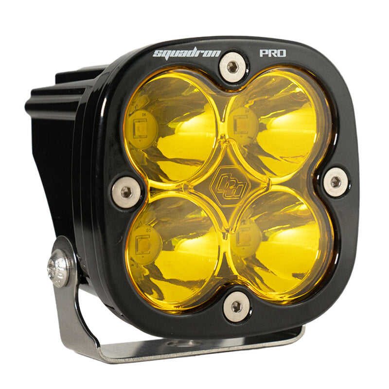 Baja Designs Squadron 2.0 Pro LED Work/Scene (Single Light) - Baja Amber