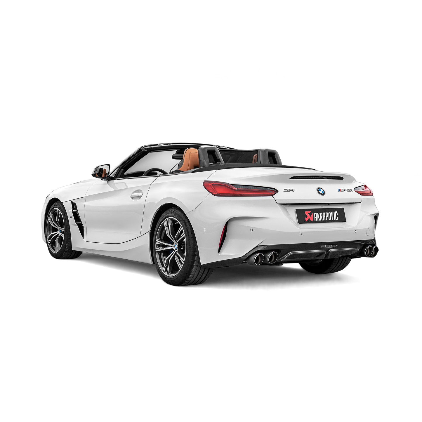 Akrapovič Slip-On Line Exhaust (Titanium) w/Carbon Tips - 2019+ BMW Z4 M40i (G29)