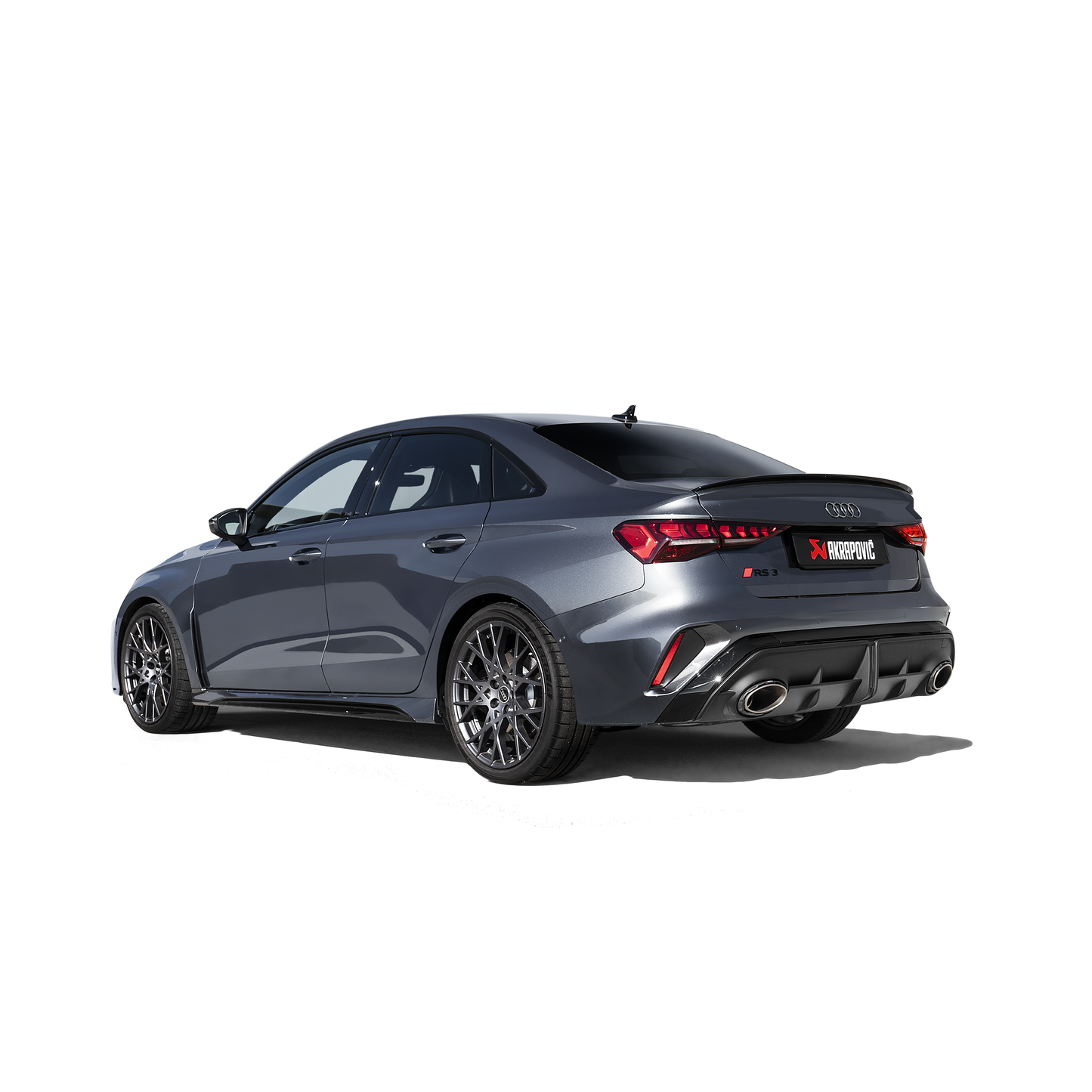 Akrapovič Evolution Line Catback Exhaust System (Titanium) - 2025+ Audi RS3 Sedan (8Y)