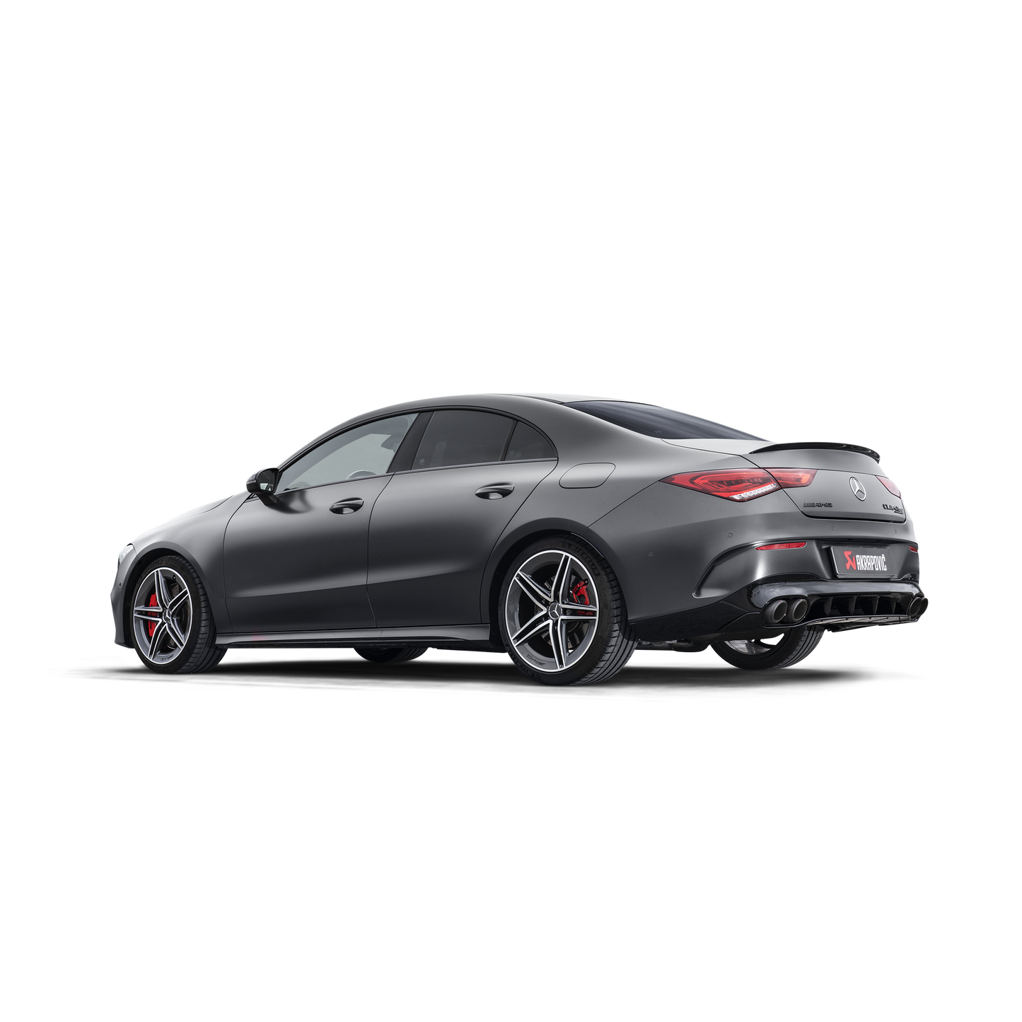 Akrapovič Evolution Line Catback Exhaust System (Titanium) w/Carbon Tips - 2024+ Mercedes-Benz CLA45/CLA45S AMG
