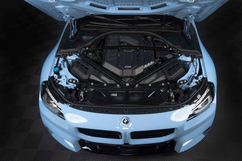 Dinan 21-27 BMW M2/M3/M4 (G80/G82/G87) Matte Carbon Fiber Engine Cover w/Gloss Accents