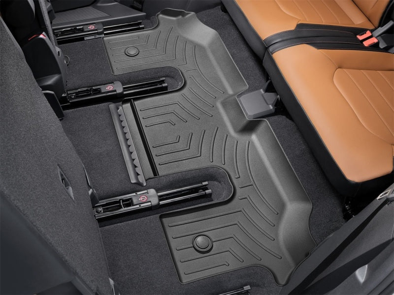 WeatherTech 2018+ Volkswagen Atlas (Fits Vehicles w/2nd Row Bucket Seats) Rear FloorLiner - Black