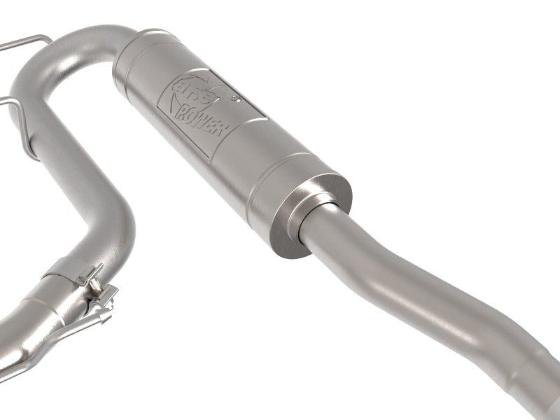aFe Rebel Series 2-1/2in 304 Stainless Steel Cat-Back w/ Polished TipFord Maverick 22-26 L4-2.5L FWD