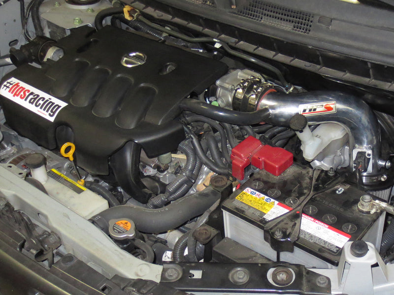 HPS Shortram Air Intake Kit 2009-2014 Nissan Cube 1.8L, Polish
