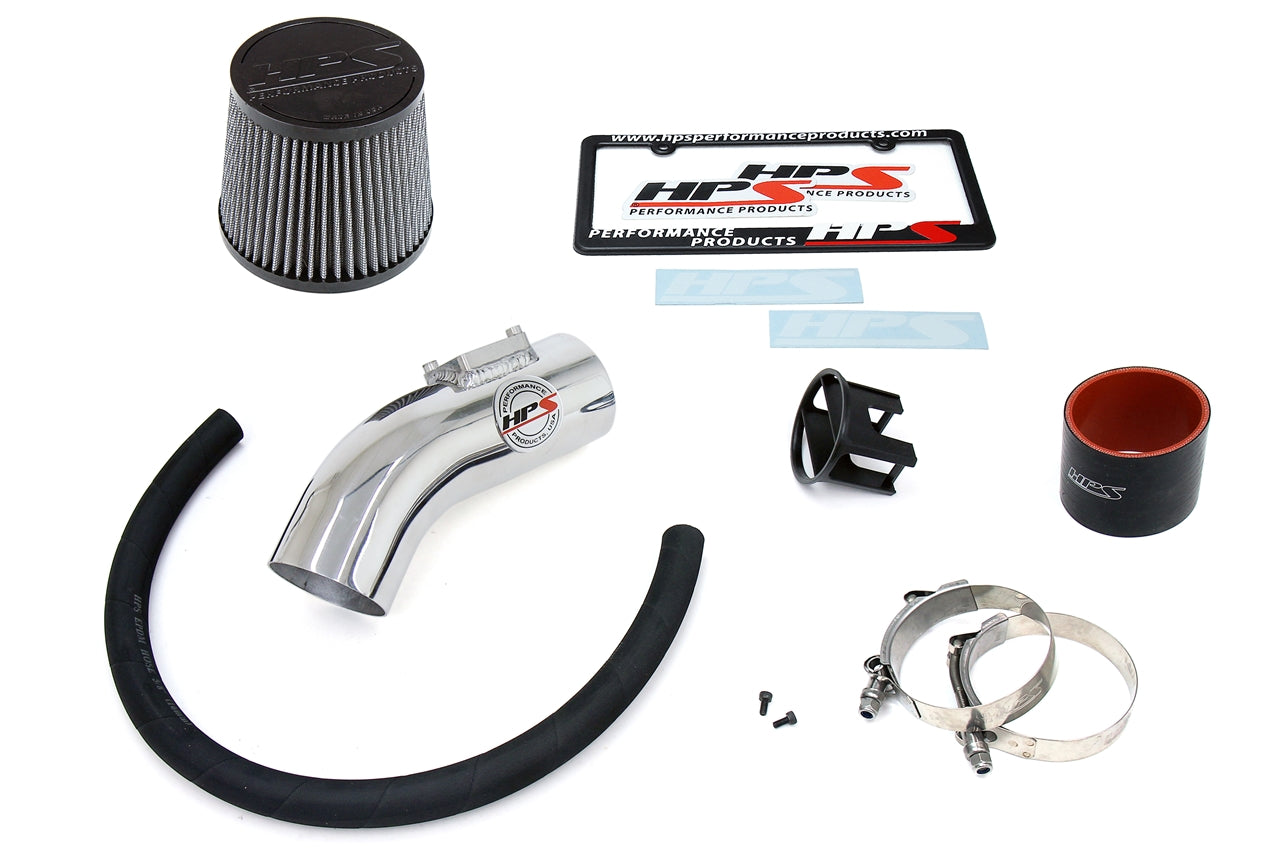 HPS Performance Shortram Air Intake Kit 2009-2013 Mazda Mazda6 2.5L, Polish