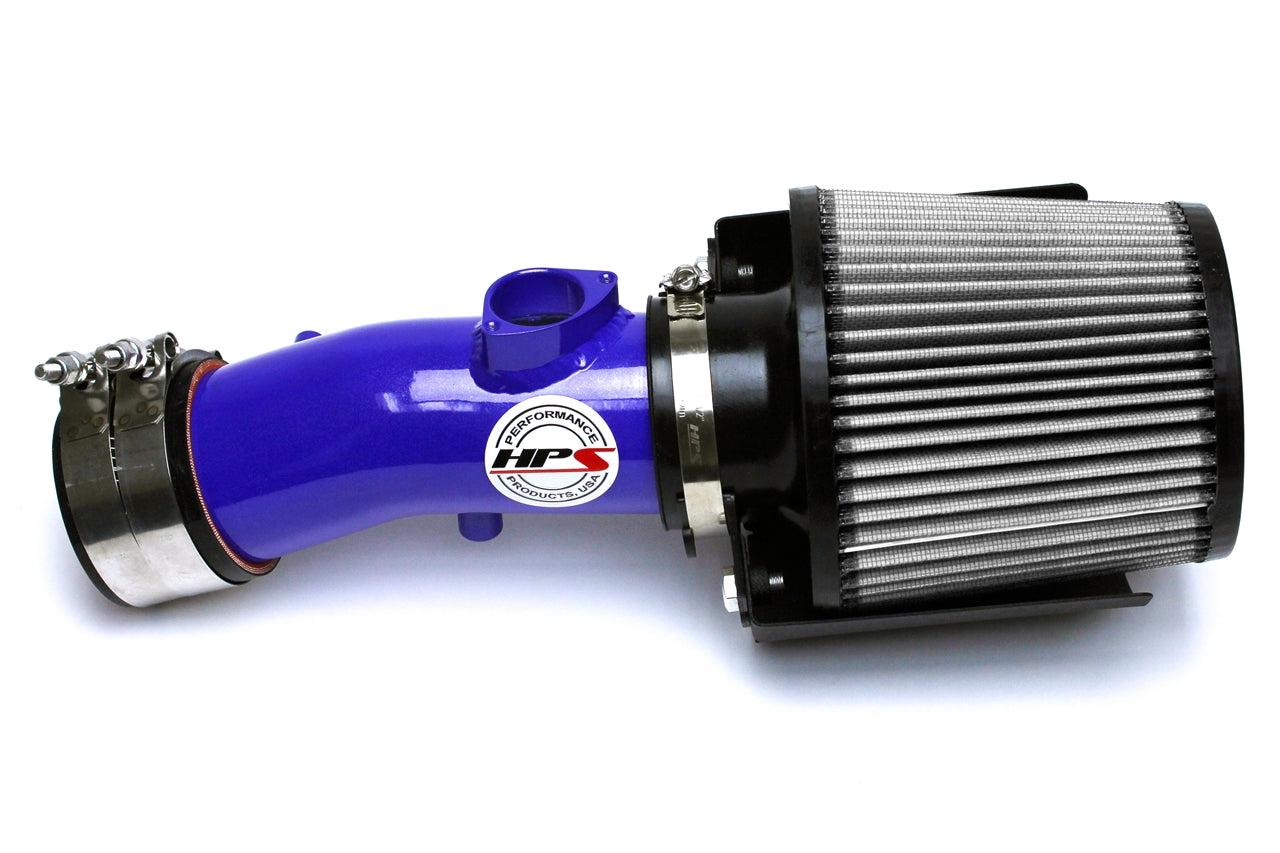 HPS Blue Shortram Cold Air Intake Kit 2012-2013 Mazda Mazda3 2.0L Skyactiv 827-531BL