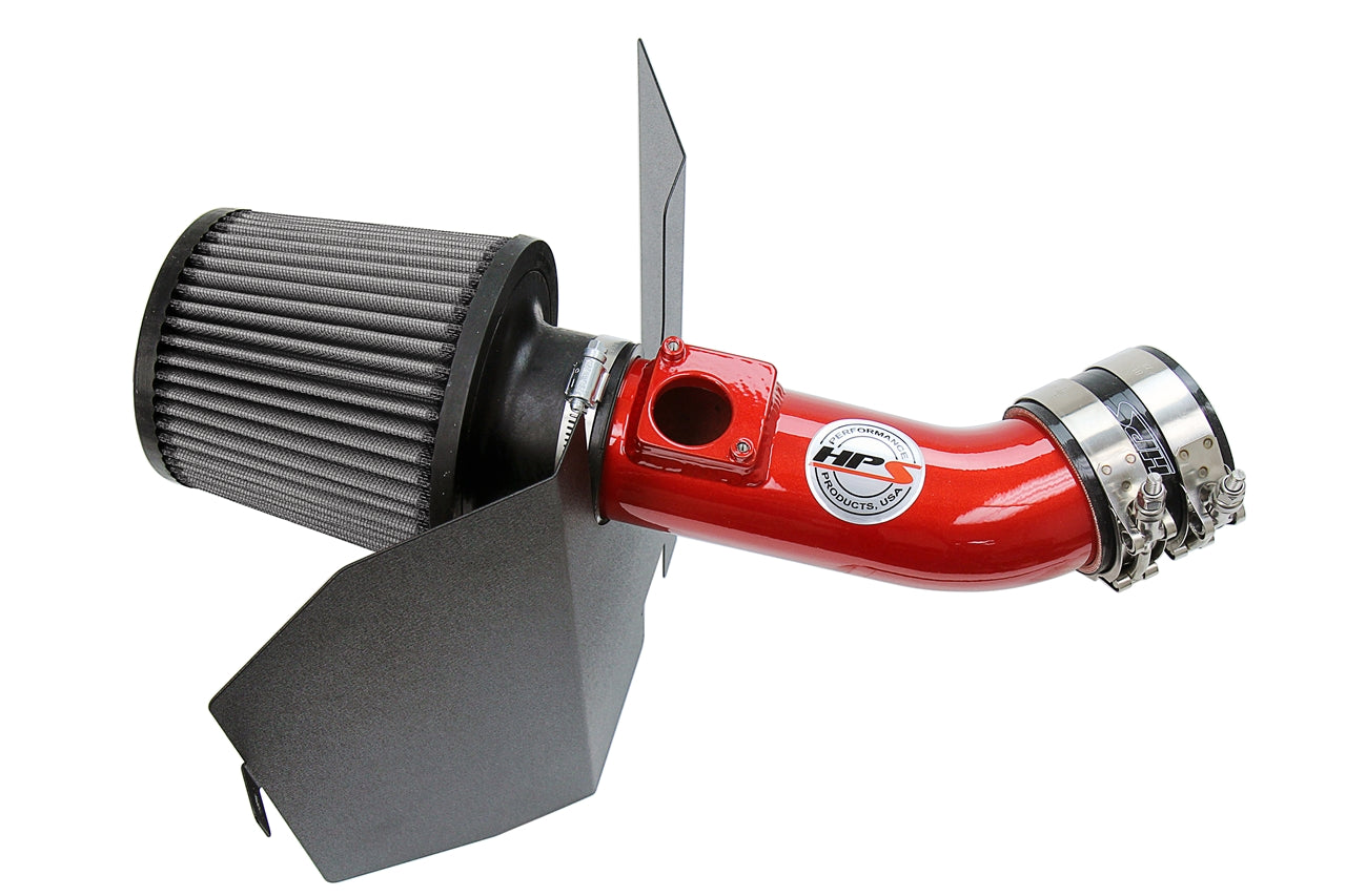 HPS Red Shortram Cold Air Intake Kit 2004-2007 Subaru WRX STi 2.5L Turbo 827-606R