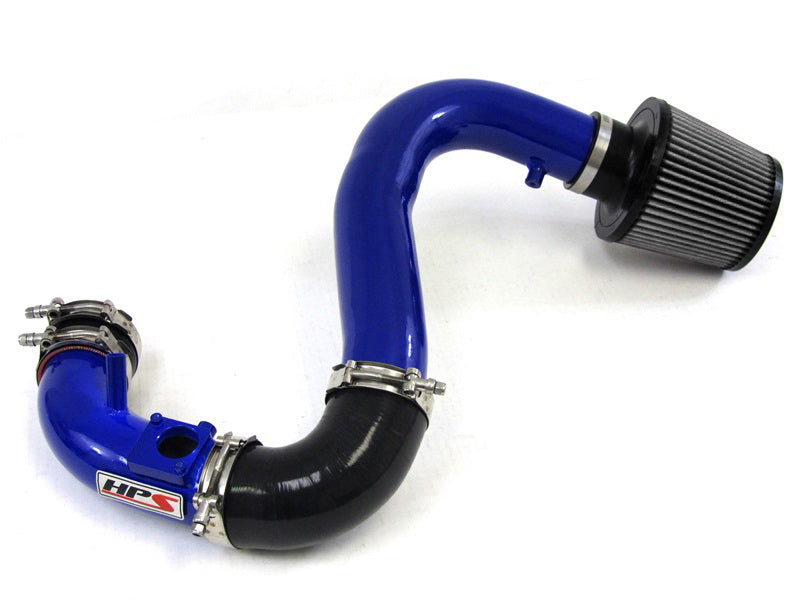 HPS Blue Cold Air Intake Kit (Converts to Shortram) 2007-2013 Mazda Mazdaspeed 3 2.3L Turbo 837-601BL