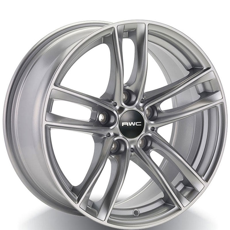 RWC 83 Silver 17x8 +30 5x120mm 72.6mm