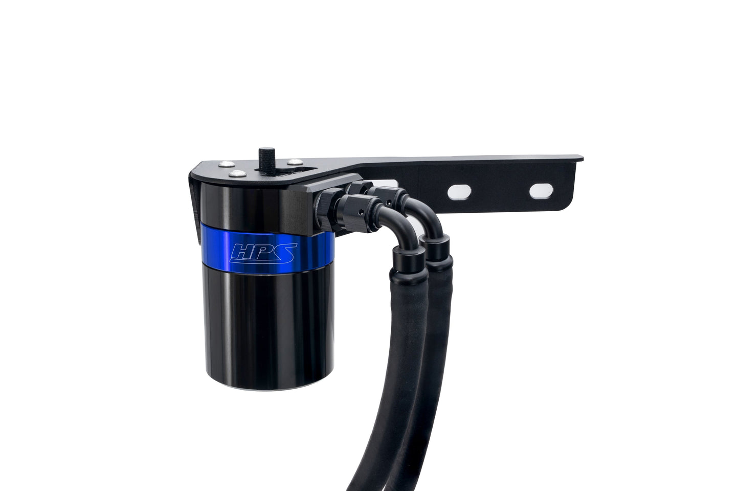 HPS Performance Aluminum Oil Catch Can Kit 2019-2025 Acura RDX 2.0L Turbo, Blue, 860-015BL