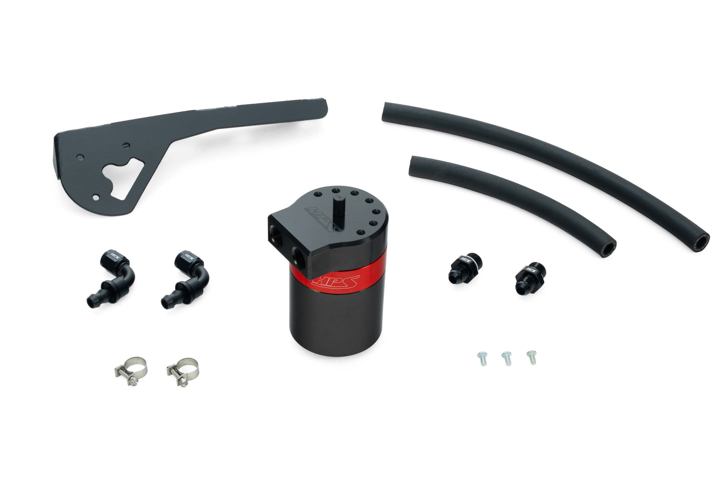 HPS Performance Aluminum Oil Catch Can Kit 2019-2025 Acura RDX 2.0L Turbo, 860-015