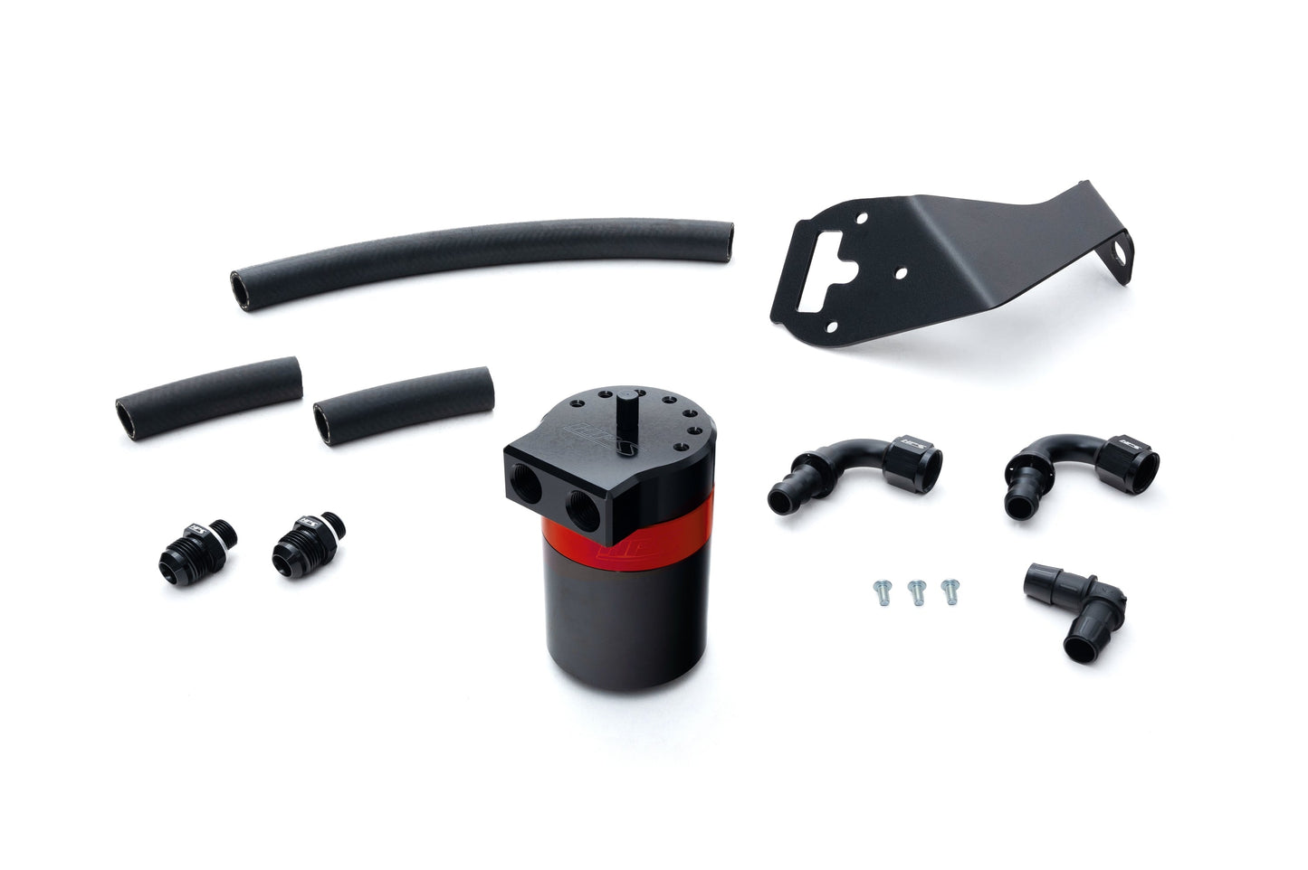 HPS Performance Aluminum Oil Catch Can Kit 2022-2025 Subaru BRZ 2.4L FA24D, 860-026