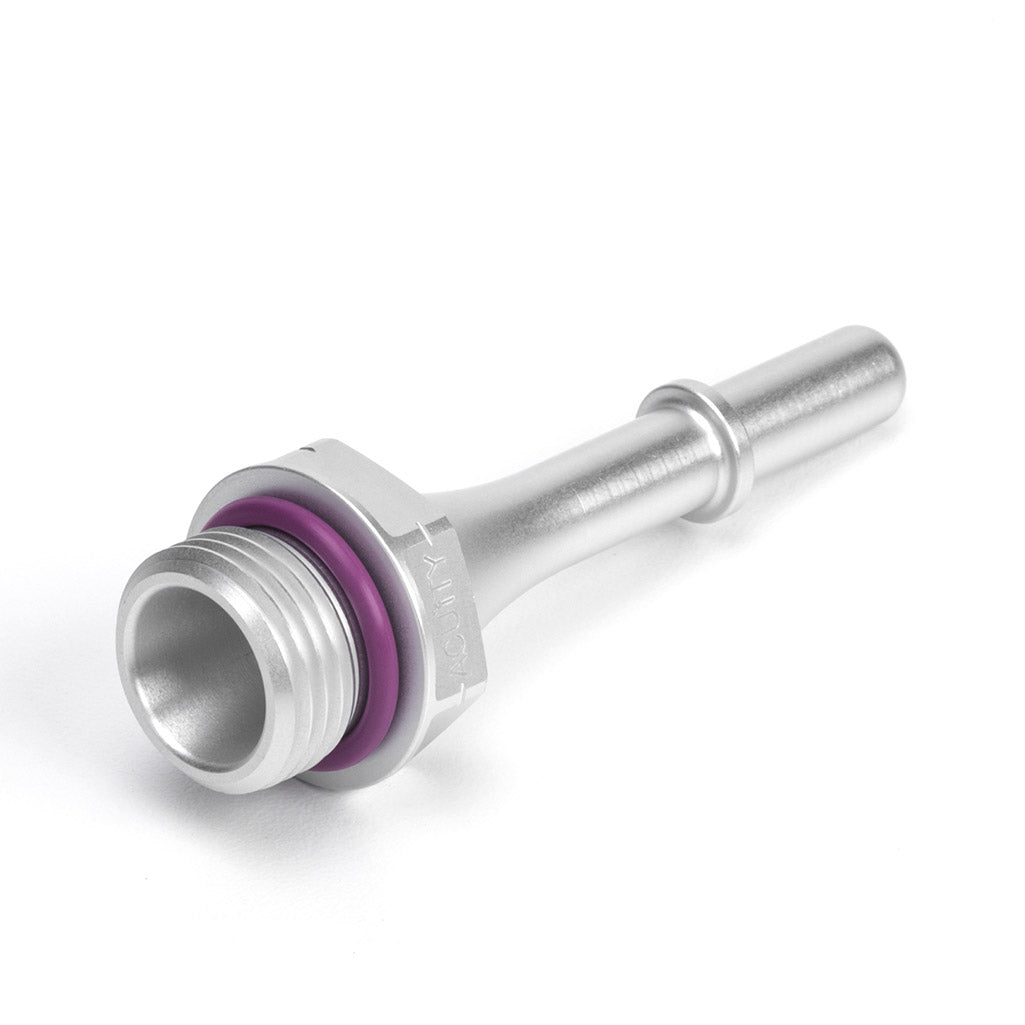 5/16" Quick-Connect to -8 O-Ring Boss (ORB) Adapter, 62mm flange to tip