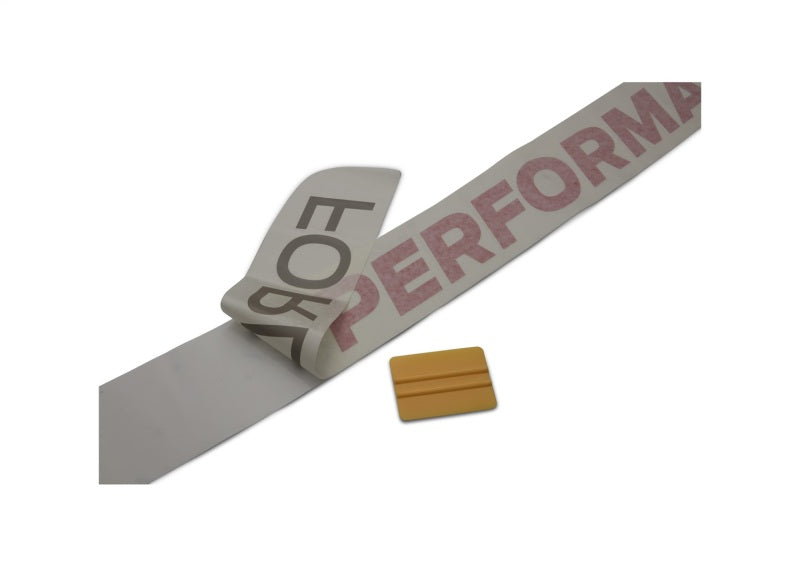 Ford Performance 2015-2017 Mustang Windshield Banner Ford Performance - White / Red