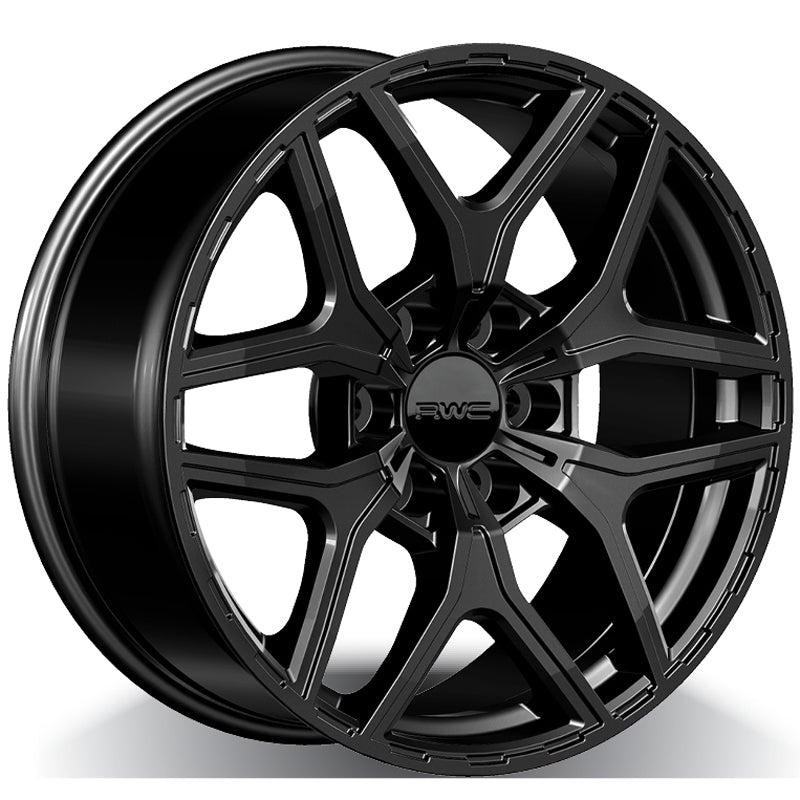 RWC 960 Satin Black 18x8.5 +18 6x135mm 87.1mm