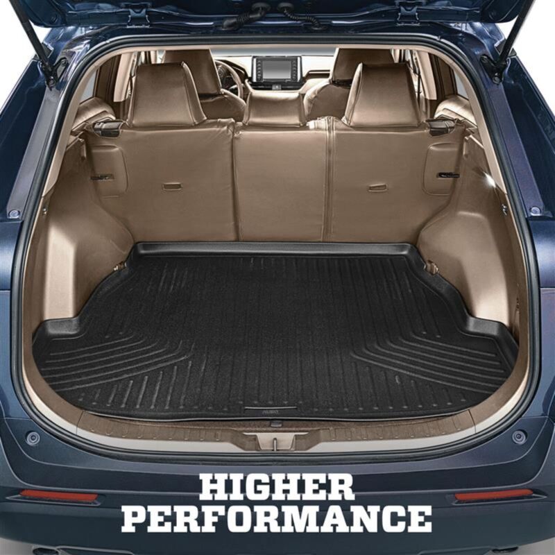 Husky Liners 21-23 Suburban/Yukon XL Weatherbeater Cargo Liner Behind 2rd Row Over Folded 3rd Rw BLK
