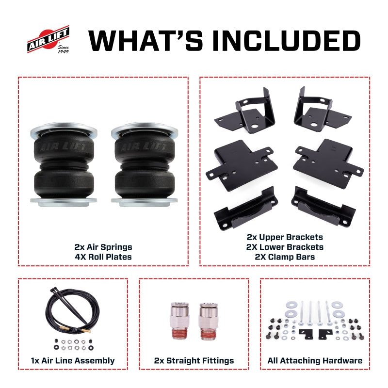 Air Lift Performance 2025 Toyota 4Runner 4WD LoadLifter 5000 Air Spring Kit