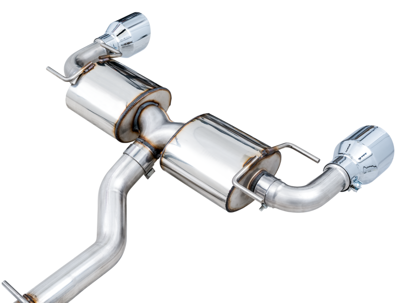 AWE Tuning Subaru BRZ/ Toyota GR86/ Toyota 86 Touring Edition Cat-Back Exhaust- Chrome Silver Tips
