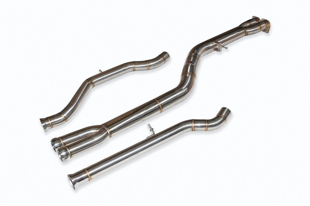 F8X BMW M3 & M4 Mid Pipe includes Active F-brace