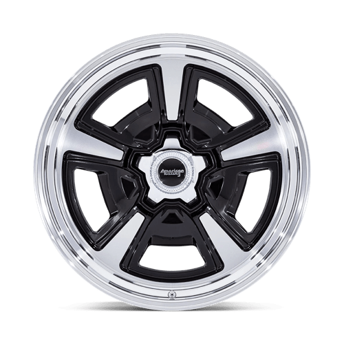 American Racing VN517 MARAUDER Gloss Black Mch W/ Dia-cut Lip 22x9 +6 5x127mm 78.1mm