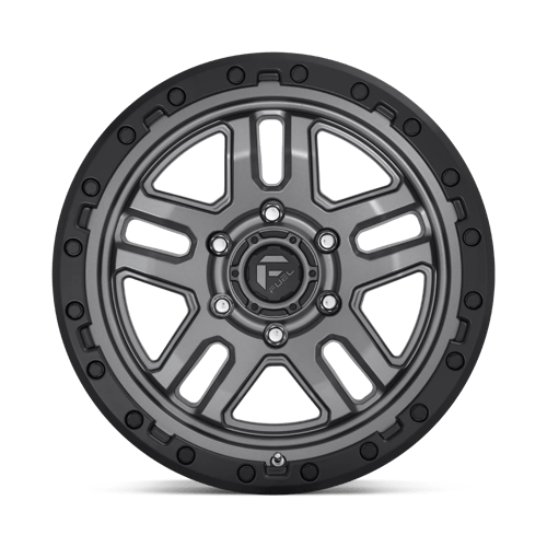 Fuel Offroad D701 AMMO Matte Gunmetal Black Bead Ring 18x9 +20 6x135mm 87.1mm