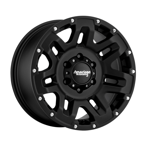 American Racing AR200 YUKON Cast Iron Black 17x9 +18 5x127mm 78.1mm