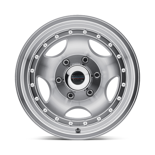 American Racing AR23 Machined W/ Clear Coat 14x7 -6 5x114.3mm 83.1mm