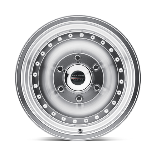 American Racing AR61 OUTLAW I Machined W/ Clear Coat 15x7 -6 5x120.65mm 83.1mm