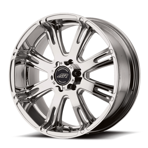 American Racing AR708 Matte Black Machined 20x9 +20 6x139.7mm 106.1mm