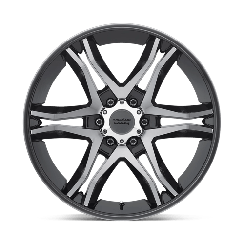 American Racing AR893 MAINLINE Gloss Black Machined 18x8.5 +12 6x139.7mm 106.1mm