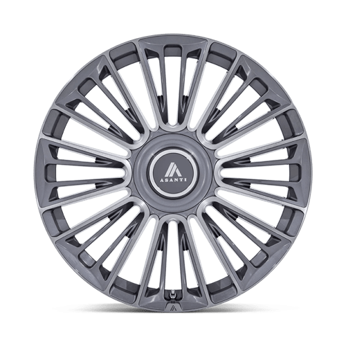 Asanti Black AB049 PREMIER Anthracite Brushed 22x9.5 +20 Custom 72.6mm
