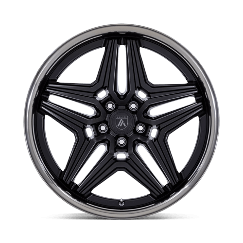 Asanti Black AB046 DUKE Satin Black W/ Ddt Lip 20x9 +15 5x120mm 74.1mm
