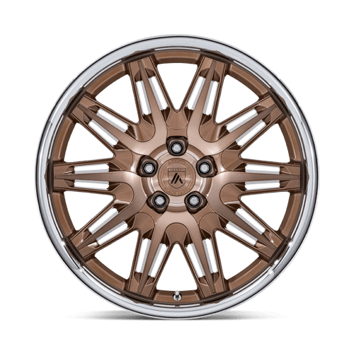 Asanti Black AB047 IMPERATOR Bronze Machined W/ Ss Lip 20x10.5 +38 5x120mm 72.6mm